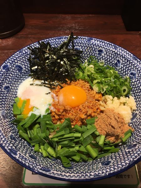 「台湾あぶらそば」@東京煮干屋本舗 中野駅前店の写真