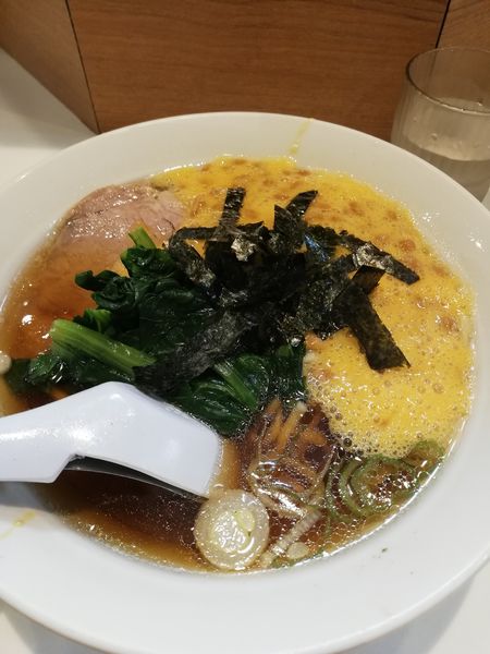 「納豆らーめん」@らぁめん ほりうち 新橋店の写真