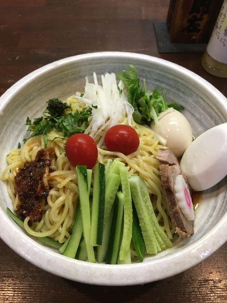 「冷やし中華」@めんさいぼう五郎左の写真