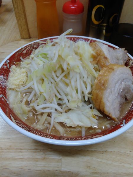 「小ぶた２枚」@ラーメン 登良治郎の写真
