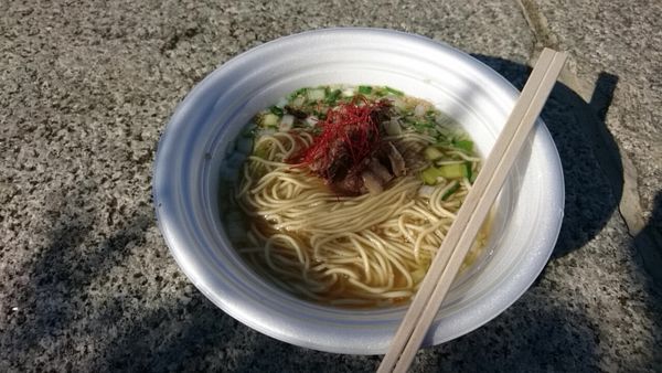 「伊達の炙り牛タンネギ塩そば」@東京ラーメンショー2019の写真