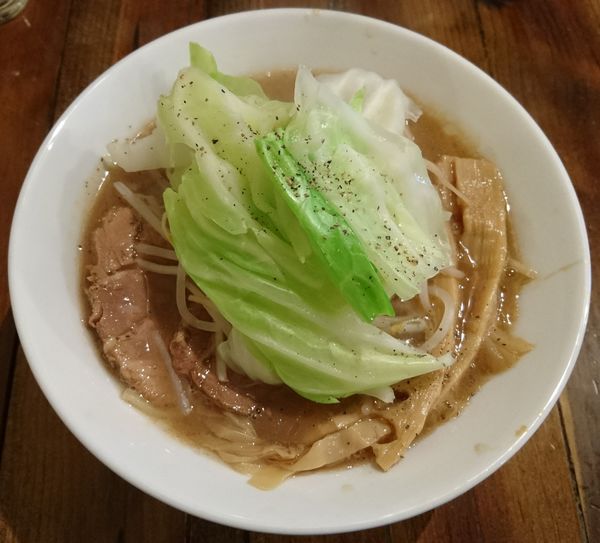 「特製濃厚そば」@武麗舞の写真