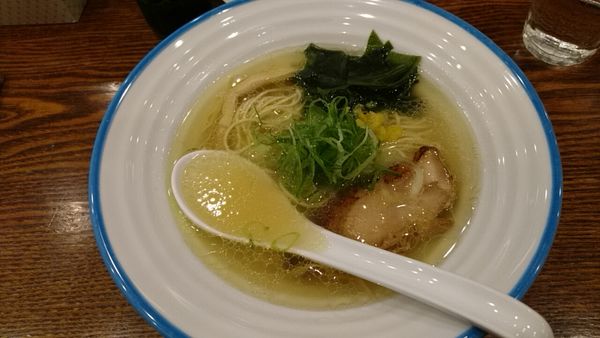 「潮そば_900円」@麺宿 志いなの写真