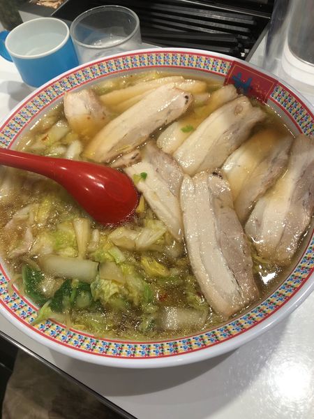 「チャーシューラーメン1150円大盛200円」@どうとんぼり神座 ペリエ千葉店の写真