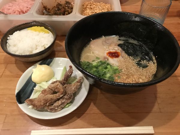 「房総こてメン」@房総豚骨ラーメン こてメン堂の写真