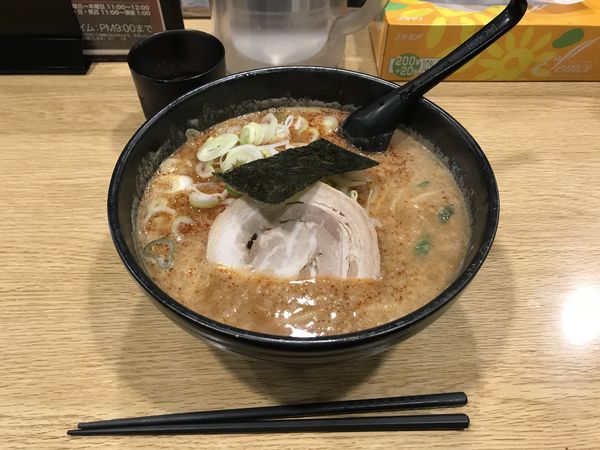 「ぶち辛味噌ラーメン」@麺や むこうぶちの写真