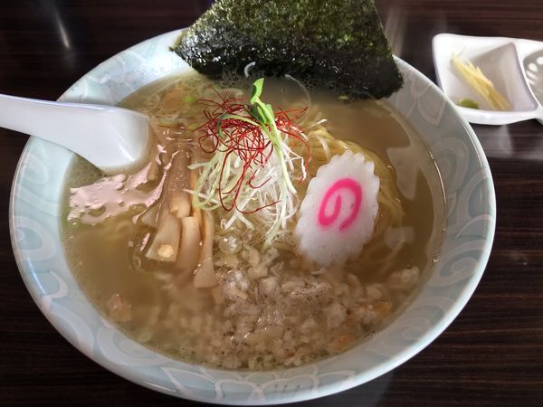 「真鯛中華　780円」@塩結びの写真