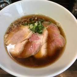 アジ煮干の中華そば  肉増し