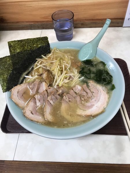 「ネギチャーシュー麺」@ラーメンショップ 塚崎店の写真