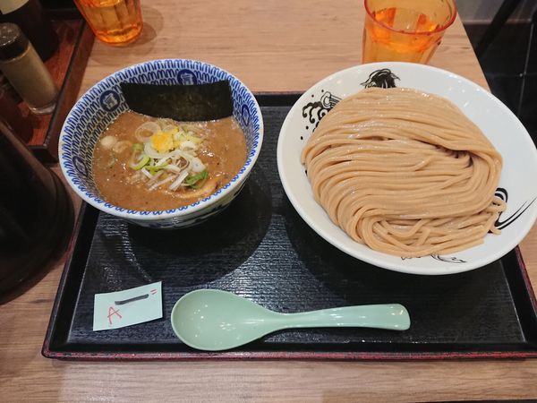 「濃厚つけめん」@日本の中華そば富田 成田空港店の写真
