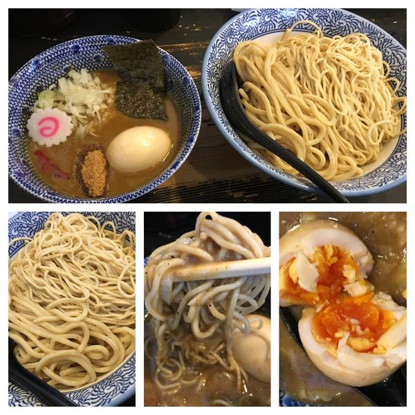 「かれつけ 中 細麺と太麺相盛り」@狼煙 〜NOROSHI〜の写真