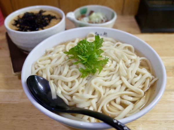 「北海のごま味噌釜揚げつけ麺…890円」@麺屋 白神の写真