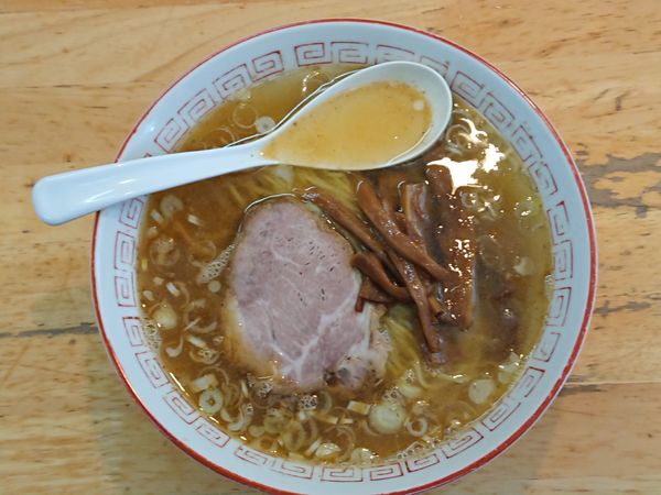 「中華そば（中）」@中華そば さとうの写真