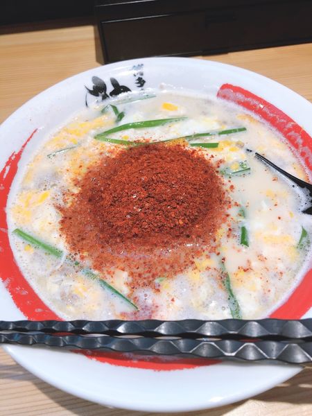 「豆乳辛麺20辛」@博多辛麺 狛虎 博多デイトス店の写真