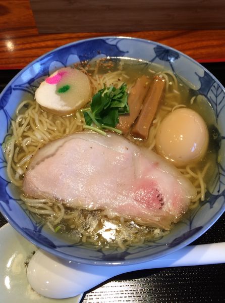 「味玉塩そば900円」@食煅 もみじの写真