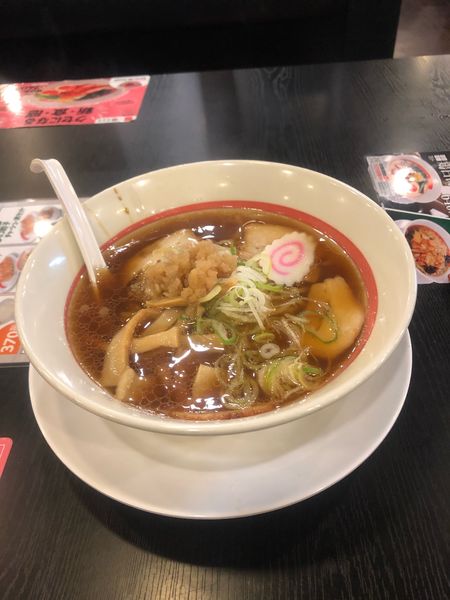 「中華そば440円（背脂110円）」@幸楽苑 長野徳間店の写真