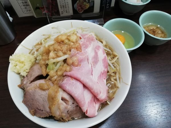 「中肉麺(大)」@極肉麺 たいしの写真