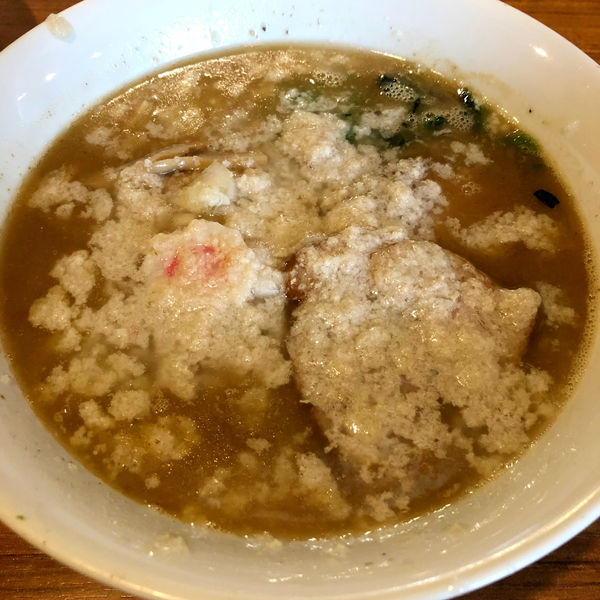 「鯖ラーメン　700円　背脂　10円」@麺＆cafe Coi.Coi.の写真