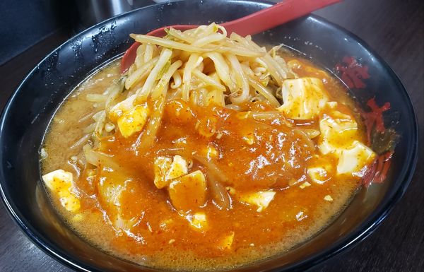 「味噌麻婆麺800円」@元祖旨辛系タンメン 荒木屋の写真