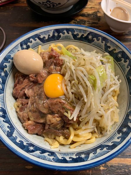 「牛すじぶっかけ」@らーめんしょっぷ中吉 綾瀬店の写真