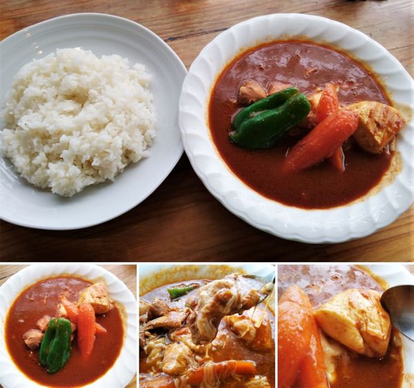 「カマンベールチキンカレー　1144円」@スープカレー カムイの写真