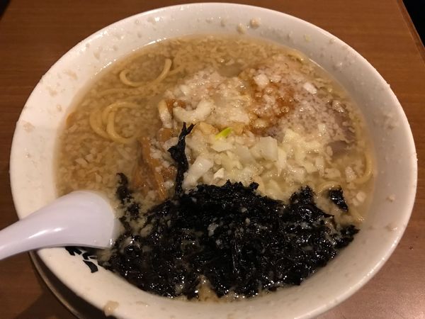 「中華そば　中油　800円」@酒麺亭 潤 燕総本店の写真