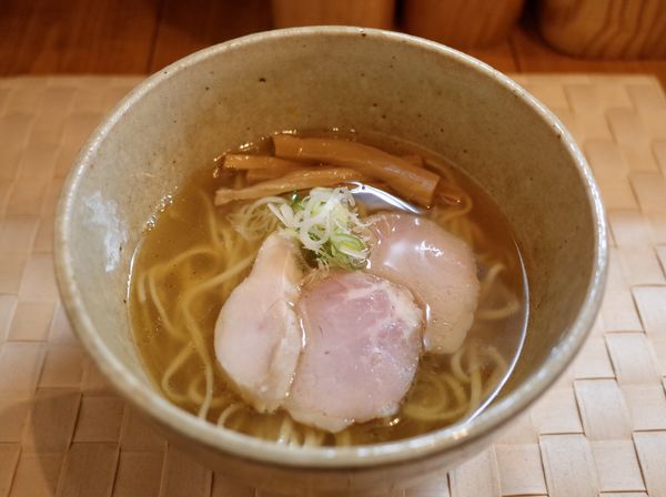 「汐そば…800円」@らぁ麺や 汐そば雫の写真