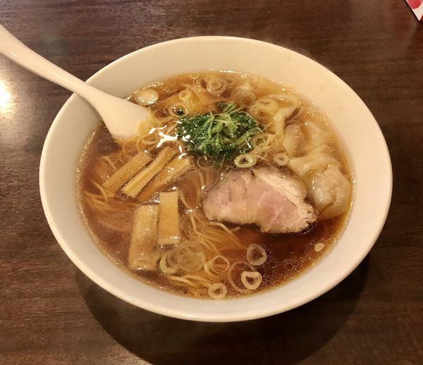 「わんたん麺」@中華 あづま軒の写真