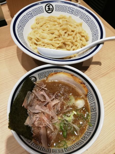 「つけめん」@中華そば つけめん 玉 新宿店の写真
