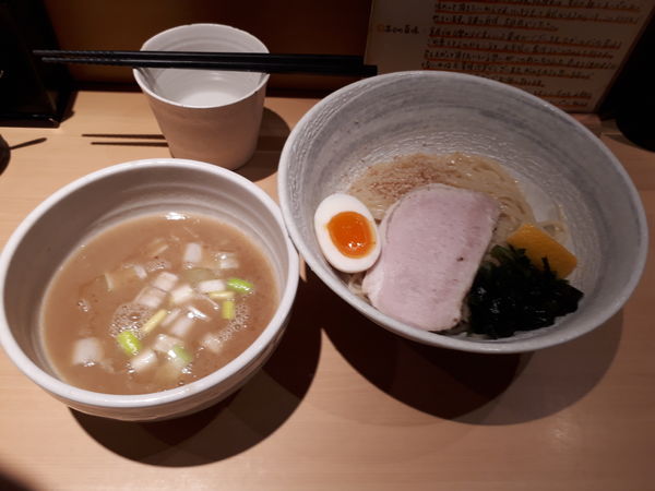 「塩つけ麺」@らーめん道の塩の写真
