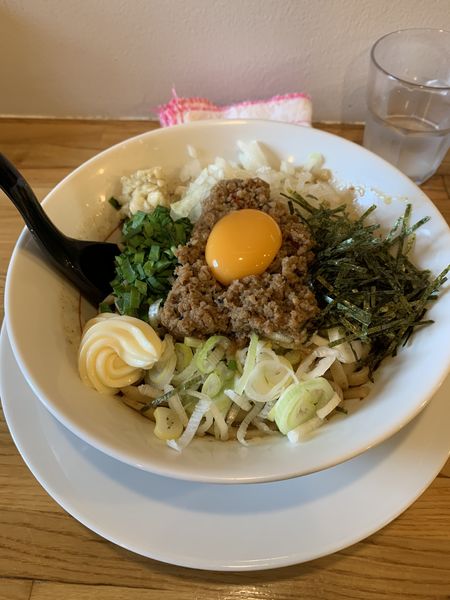 「台湾まぜそば」@とぶよ～ラーメンの写真