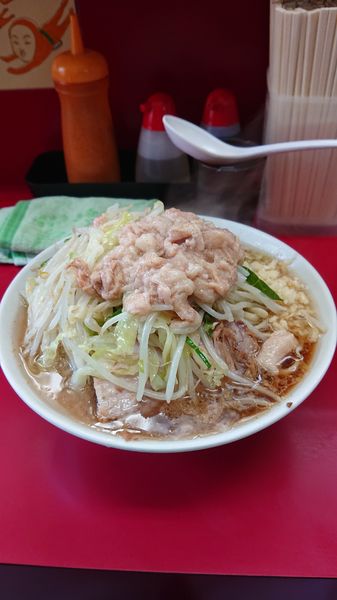 「大ラーメン  ニンニク  アブラ」@ラーメン二郎 中山駅前店の写真