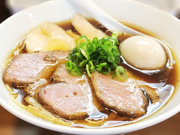 「特製 醤油そば」@中華そば 煖々の写真