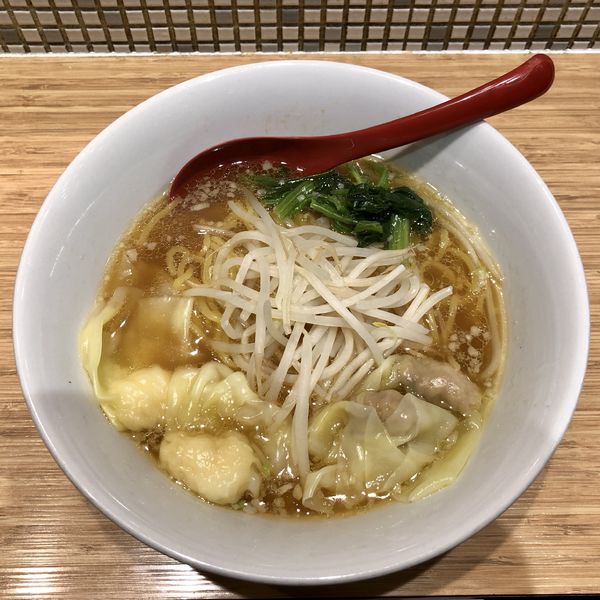 「合い盛りわんたん麺」@雲呑好 ecute立川店の写真