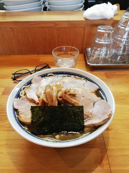 「チャーシューメン中　1250円」@自家製中華そば としおかの写真