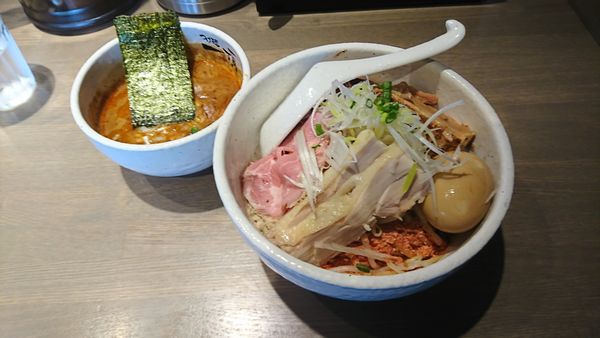 「特製エビつけ麺」@つけ麺 一頂の写真