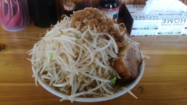 「ラーメン中麺柔めヤサイチョイ増しアブラ」@立川マシマシ 東金市役所ご近所店の写真