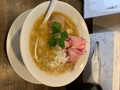 「濃厚中華そば（チャーシュー増し+味玉）」@中華そば 俺ん家の写真