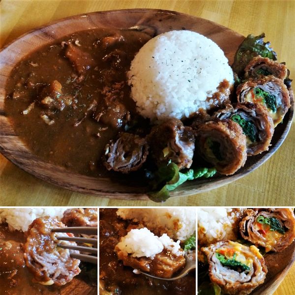 「ミルカツカレー　1100円」@abcバル 入谷店の写真