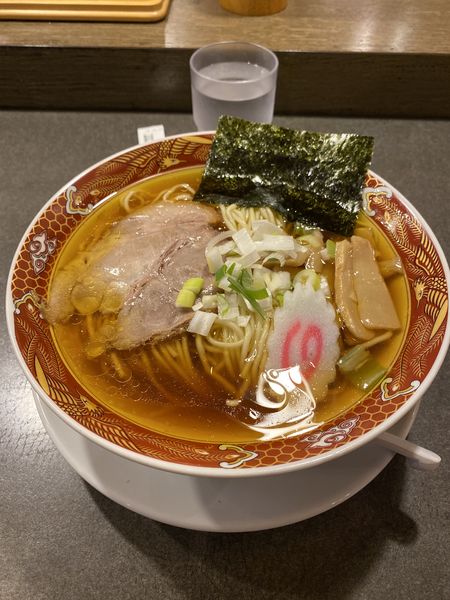 「鶏中華そば」@えびそば えび助 TOKYOの写真