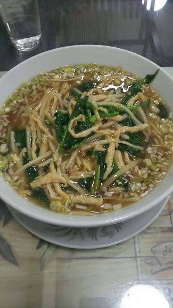 「肉絲湯麺（豚肉の細切りそば）」@中国料理 上海の写真