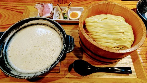 「つけ麺(中盛・冷やもり)」@つけ麺 たつ屋の写真
