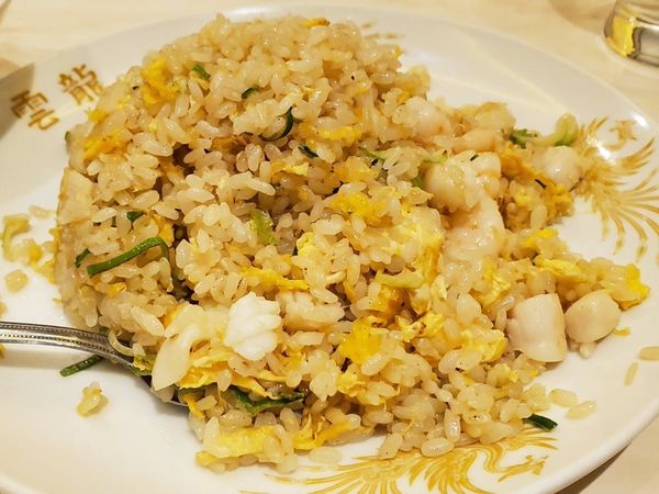 「海鮮炒飯」@華錦飯店 新館の写真