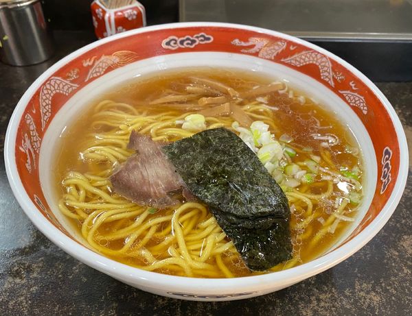 「中華そば550円」@中華そば マルナカの写真