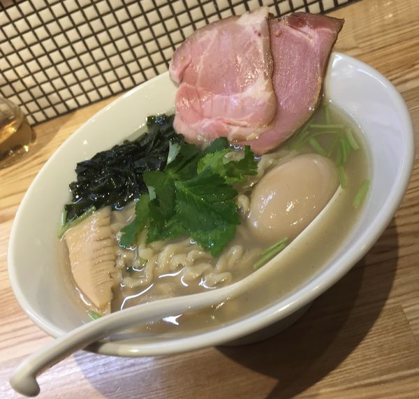 「味玉貝塩らーめん」@らーめん 改の写真