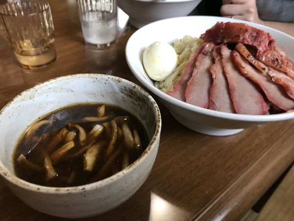 「味玉叉焼つけめん」@ヤマシロの写真