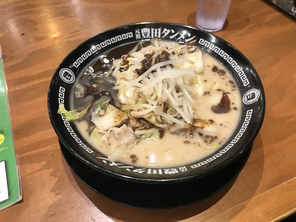 「焦がしBLACKタンメン」@豊田タンメン 豊田西町店の写真