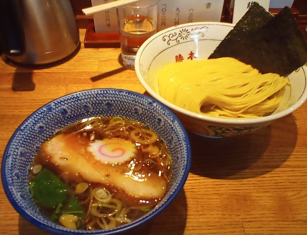 「清湯つけそば」@つけそば 神田勝本の写真