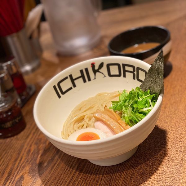 「鶏つけ麺」@鶏そば十番 156 ICHIKORO 麻布十番店の写真