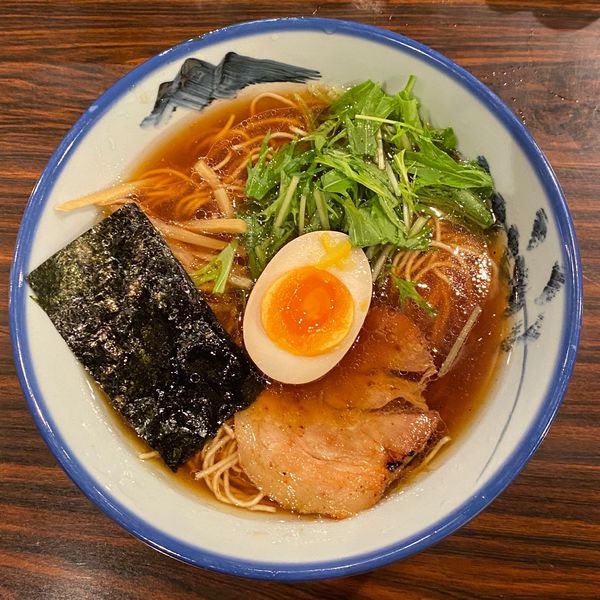 「柚子醤油ラーメンまろ味」@AFURI 麻布十番店の写真